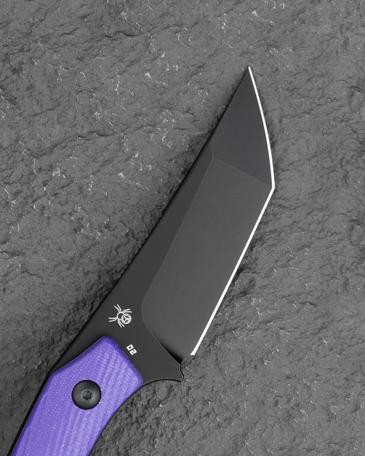 Bestech Step BFK06C - 3.193" D2 Blade, Purple G10 Handle, Kydex Sheath