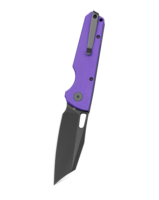Bestechman Guardian BMK11H - 3.209" D2 Blade, Purple G10 Handle
