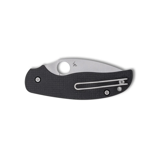 Spyderco Sage 6 C123CFBCLP - 3" S30V Satin Blade, CF/G10 Laminate Handles