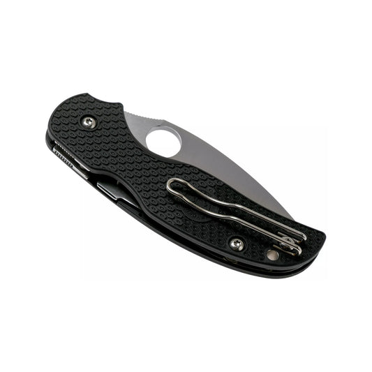 Spyderco Sage 5 Lightweight C123PBK - 3" S30V Satin Blade, Black FRN