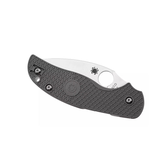 Spyderco Sage 5 Lightweight C123PGY - 3" Maxamet Satin Blade, Grey FRN Handles