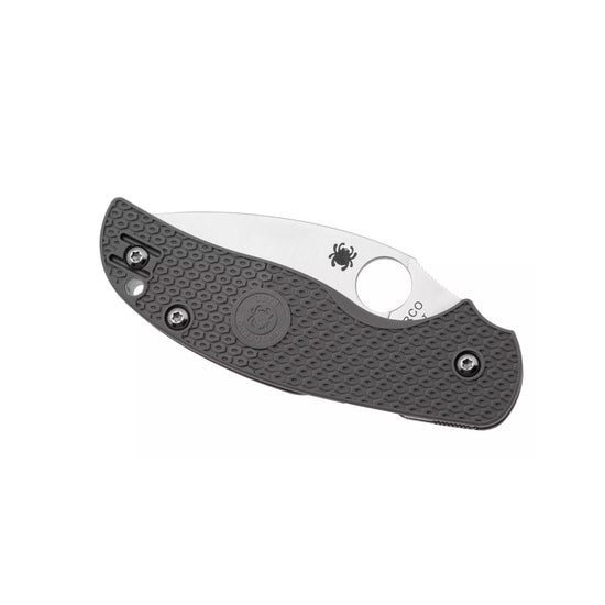 Spyderco Sage 5 Lightweight C123PGY - 3" Maxamet Satin Blade, Grey FRN Handles