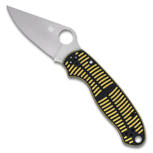 Spyderco Para 3 Salt C223GBKYLMCP - 2.93" MagnaCut Satin Blade, Black/Yellow G-10 Handles