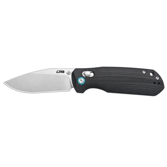 CJRB Maximal - 2.95" AR-RPM9 Drop Point Blade, Black G10 Handles - J1954-BK