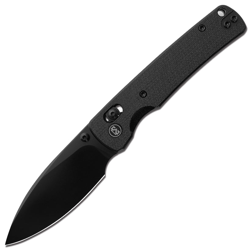 Miguron Vakor - 3.15" 14C28N Black PVD Blade, Black G10 Handle. MGR-817ABK