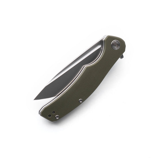 Miguron Knives Velona - 3.5" 14C28N Satin Blade, Green G10 Handle