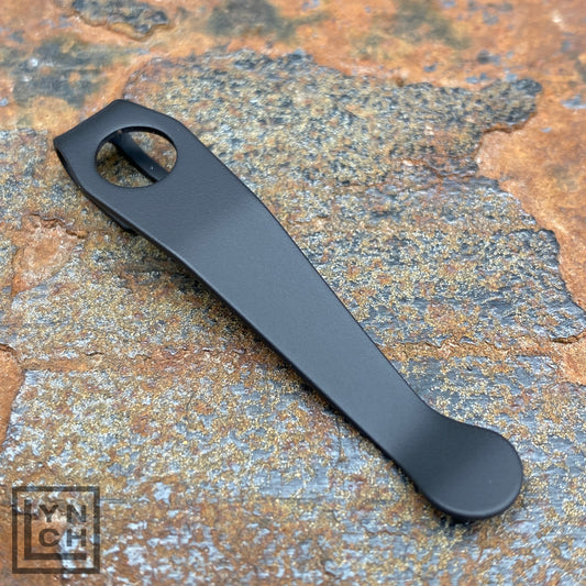 LynchNW Spyderco Standard Wire Deep Carry Titanium Clip