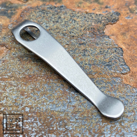 LynchNW Spyderco Standard Wire Deep Carry Titanium Clip