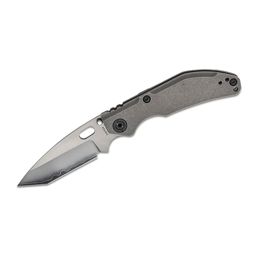 North Mountain Blade x Duane Dwyer BBNM - 3.62" SLD-Magic Tanto Blade, Titanium Handle