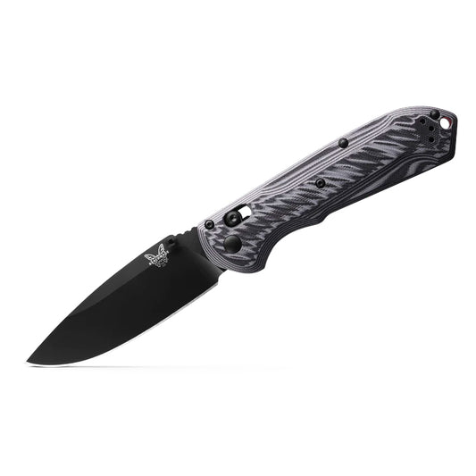 Benchmade Freek 560BK-1 - M4 Black Cerakote Blade, Layered G10 Handles