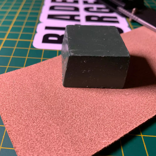 BLADE FORGE Leather Strop and Compound