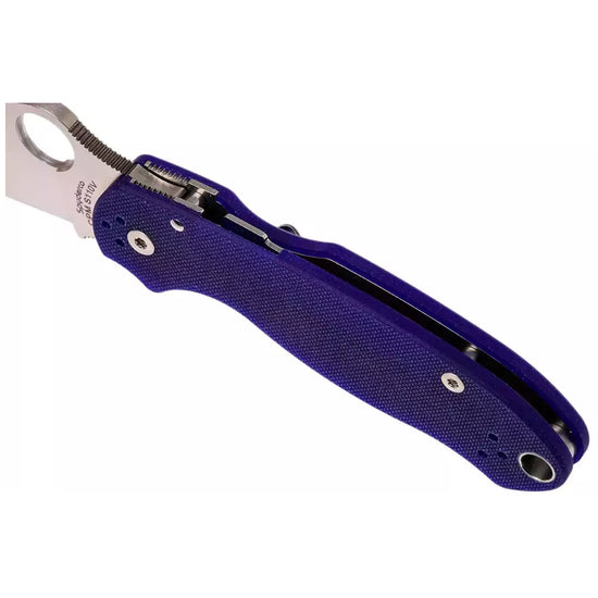 Spyderco Para 3 C223GPDBL - 3" Satin S110V Blade, Blurple G10
