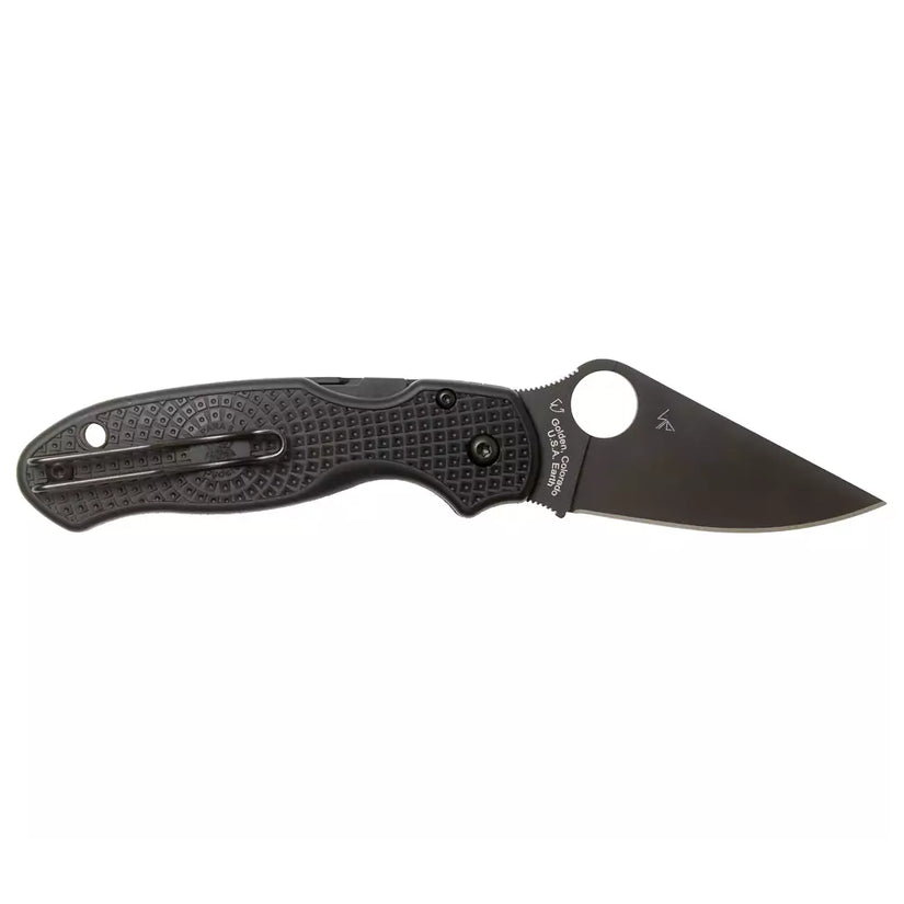 Spyderco Para 3 Lightweight C223PBBK - 2.92" CTS-BD1N Black Blade, Black FRN Handles
