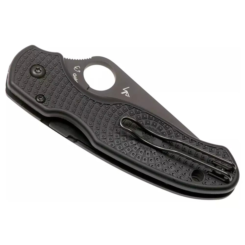 Spyderco Para 3 Lightweight C223PBBK - 2.92" CTS-BD1N Black Blade, Black FRN Handles