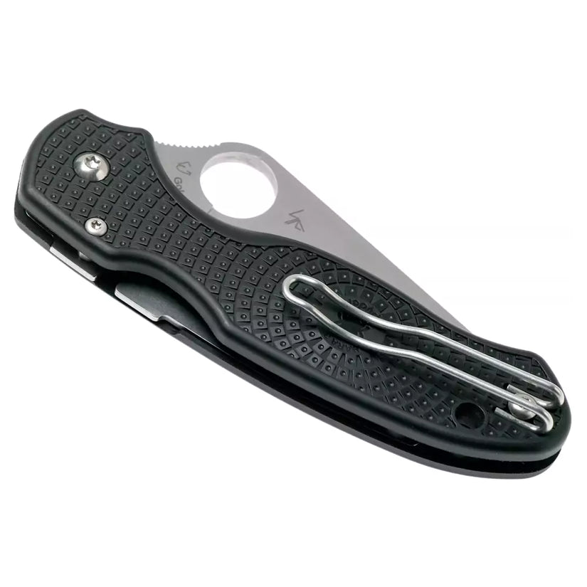 Spyderco Para 3 Lightweight C223PBK - 2.92" CTS-BD1N Satin Blade, Black FRN Handles