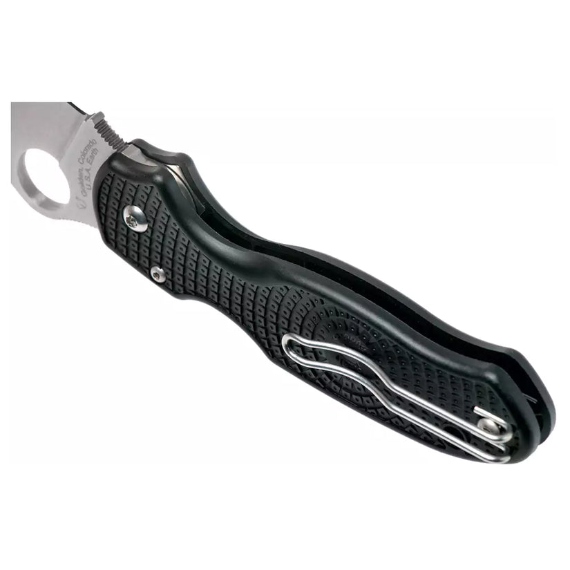 Spyderco Para 3 Lightweight C223PBK - 2.92" CTS-BD1N Satin Blade, Black FRN Handles