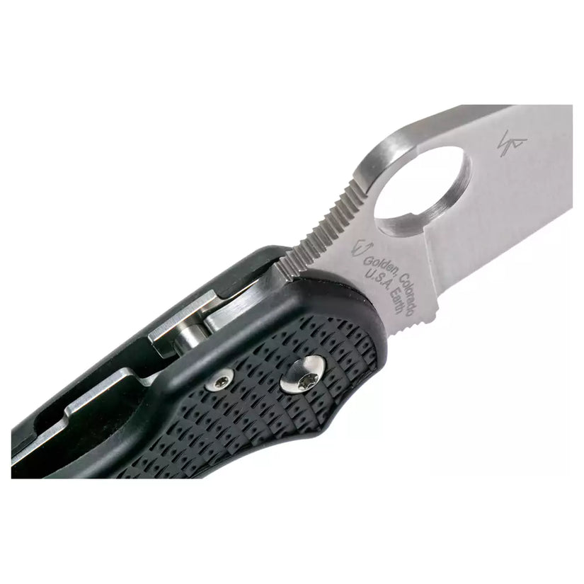 Spyderco Para 3 Lightweight C223PBK - 2.92" CTS-BD1N Satin Blade, Black FRN Handles