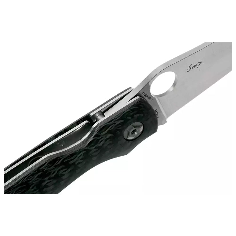 Spyderco Kapara C241CFP - 3.6" S30V Satin Blade, Carbon Fibre Handles