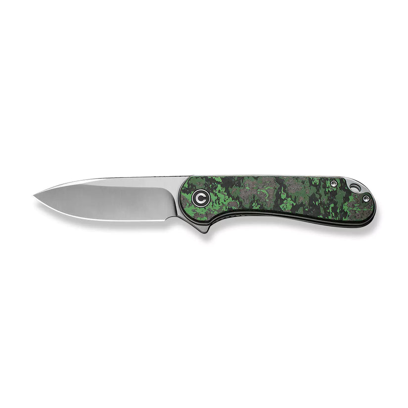Civivi Elementum 10th Anniversary Limited Edition - 2.96" Satin CPM-S35VN Blade, Jungle Wear Fat Carbon Fibre Handle - C907A-6