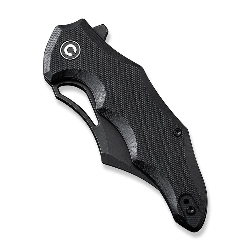 Civivi Chiro C23046-1 - 3.1" 14C28N Black Blade, Black G10 Handles
