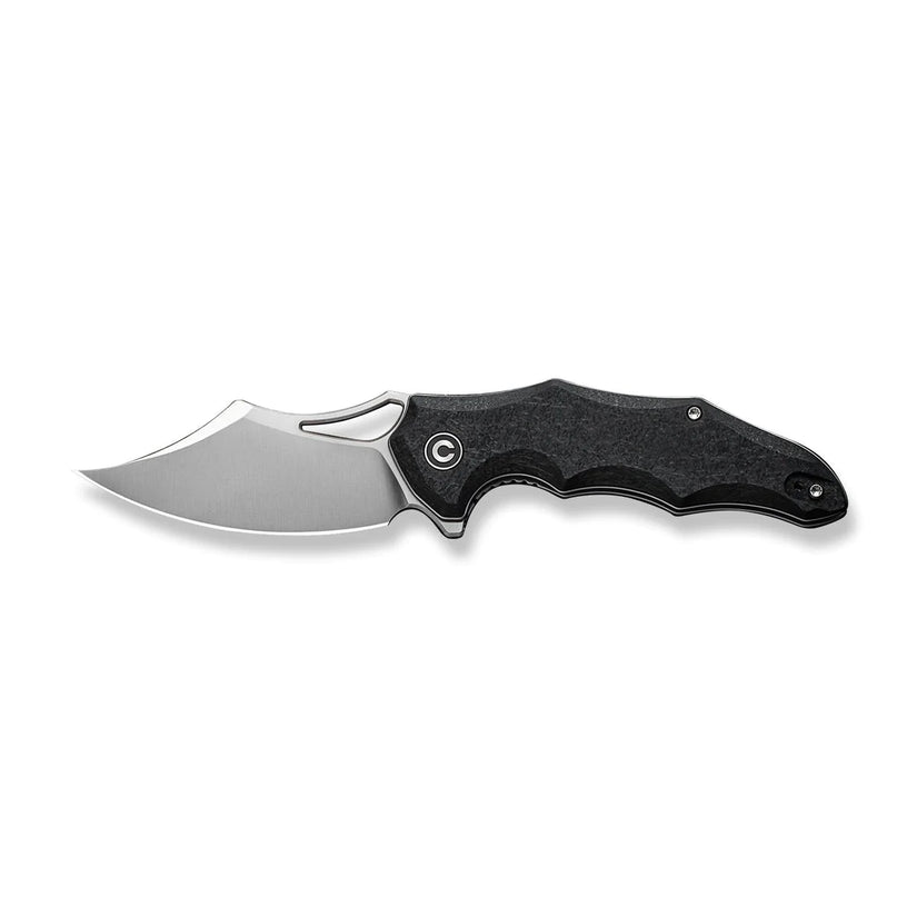 Civivi Chiro C23046-3 - 3.1" 14C28N Satin Blade, Black G10 Handles