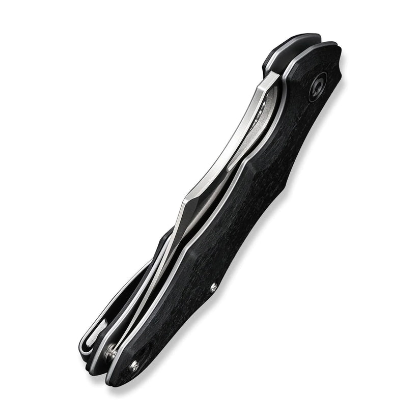 Civivi Chiro C23046-3 - 3.1" 14C28N Satin Blade, Black G10 Handles