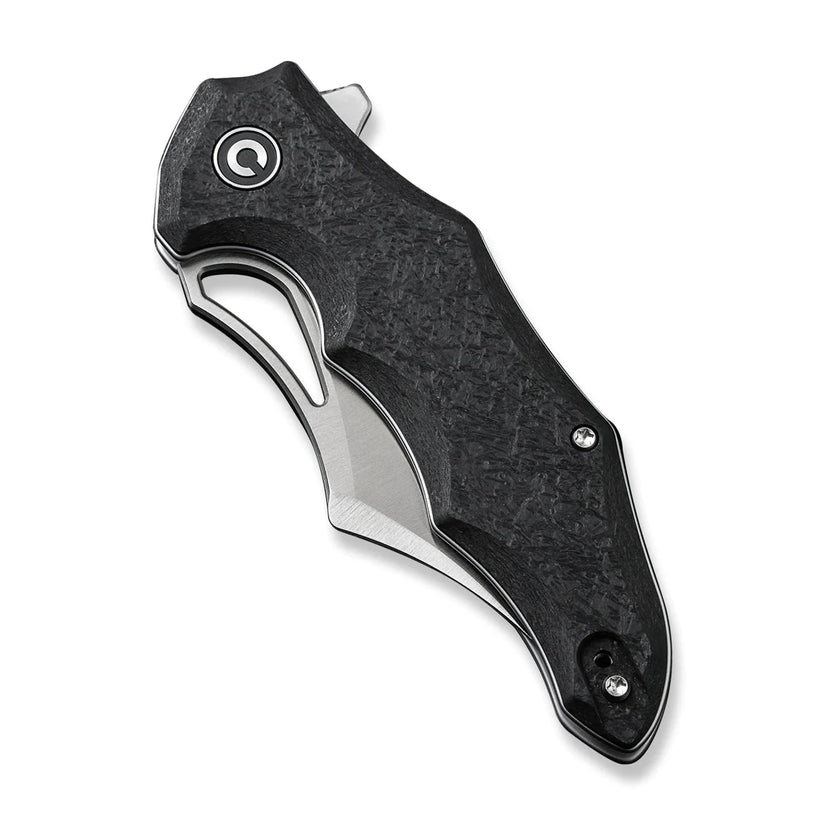 Civivi Chiro C23046-3 - 3.1" 14C28N Satin Blade, Black G10 Handles