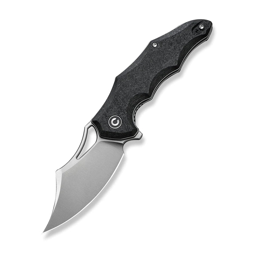 Civivi Chiro C23046-3 - 3.1" 14C28N Satin Blade, Black G10 Handles