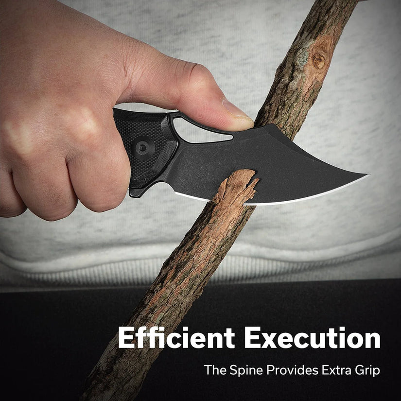 Civivi Chiro C23046-1 - 3.1" 14C28N Black Blade, Black G10 Handles