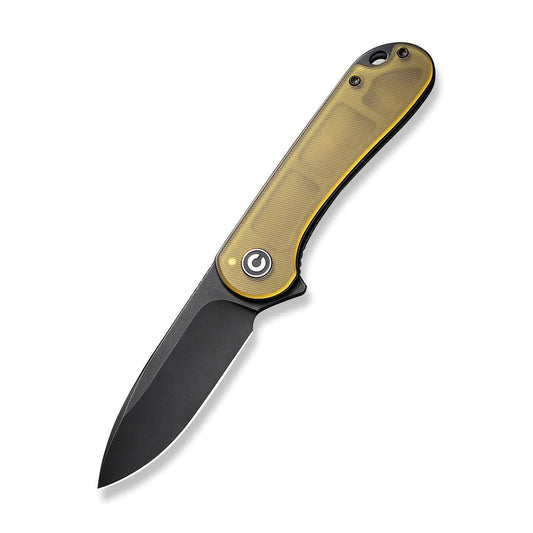 Civivi Elementum Ultem C907A-5, 2.96" Black Stonewashed D2 Blade