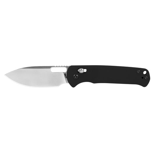 CJRB Hectare - 3.15" AR-RPM9 Sandblasted Drop Point Blade, Black G10 Handles - J1935BK