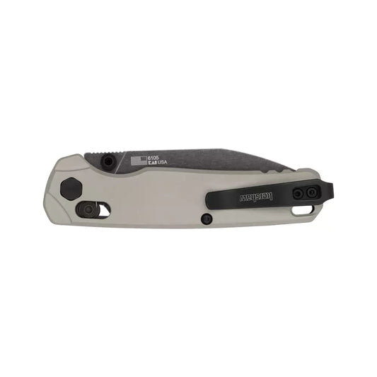 Kershaw Bel Air - 3" MagnaCut BlackWash Reverse Tanto Blade, Aluminium Handles - 6105