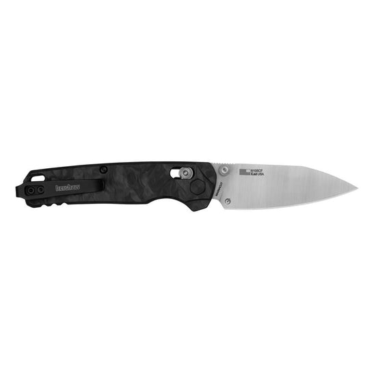 Kershaw Bel Air - 3" MagnaCut Satin Blade, Carbon Fibre Handles - 6105CF