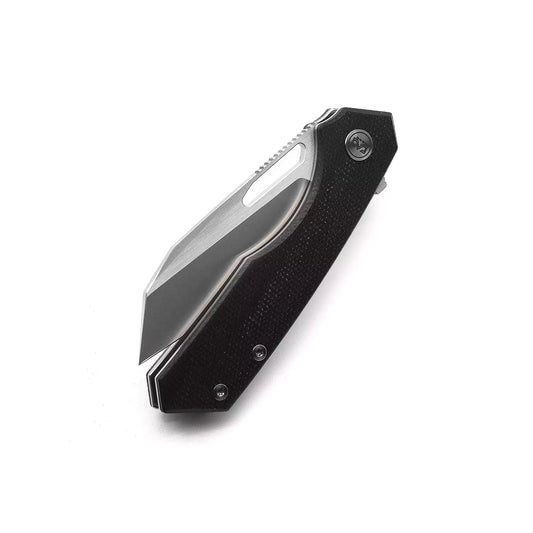Miguron Knives Keryx - 3.25" 14C28N Satin Blade, Black Micarta Handle