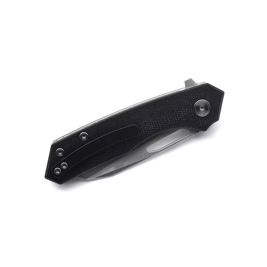 Miguron Knives Keryx - 3.25" 14C28N Satin Blade, Black Micarta Handle