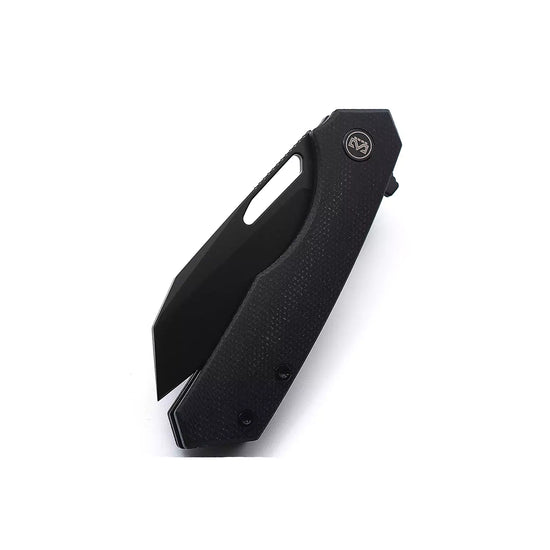 Miguron Knives Keryx - 3.25" 14C28N Black PVD Blade, Black Micarta Handle