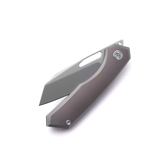 Miguron Knives Keryx II - 3.25" M390 Blade, Bronze Anodised Titanium Handle