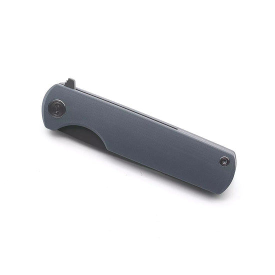 Miguron Knives Perism - 3.25" D2 Dark Grey PVD Blade, Grey G10 Handle