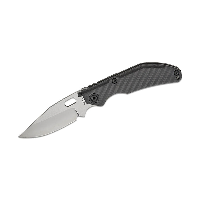 North Mountain Blade x Duane Dwyer BBNM - 3.62" SLD-Magic Bowie Blade, 3K Carbon Fibre Handle