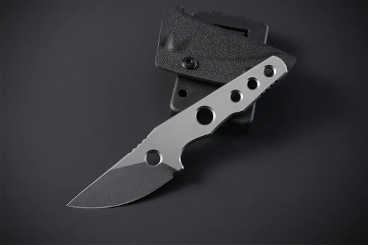 Petrified Fish Bison PFE13W - 2.4" 14C28N Stonewashed Blade
