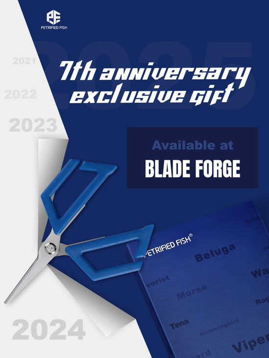 Petrified Fish Scissors - 7th Anniversary Free Gift