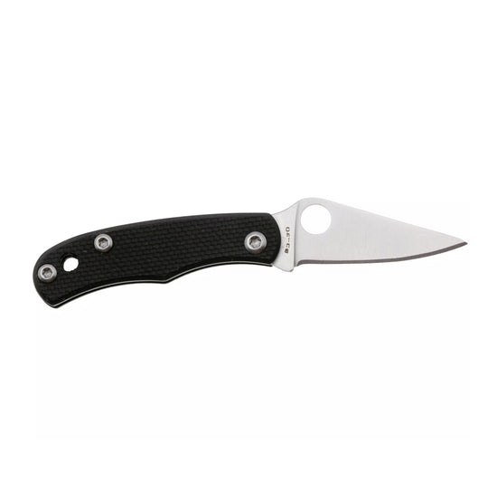 Spyderco Bug C133GBKP - 1.27" 12C27 Stainless Blade, Black G10
