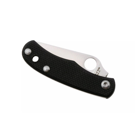 Spyderco Bug C133GBKP - 1.27" 12C27 Stainless Blade, Black G10