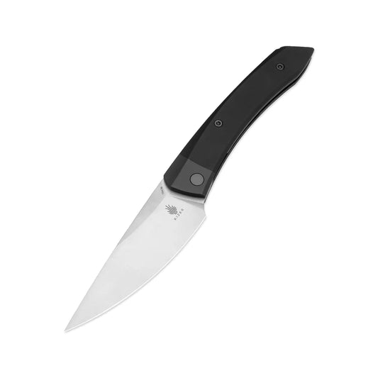 Kizer Momo - 4.17" 154CM Satin Blade, Black Aluminium Handle - V4663C1