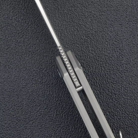 Kunwu Knives TAO Compact - Elmax Blade, Titanium Frame Lock - K703C