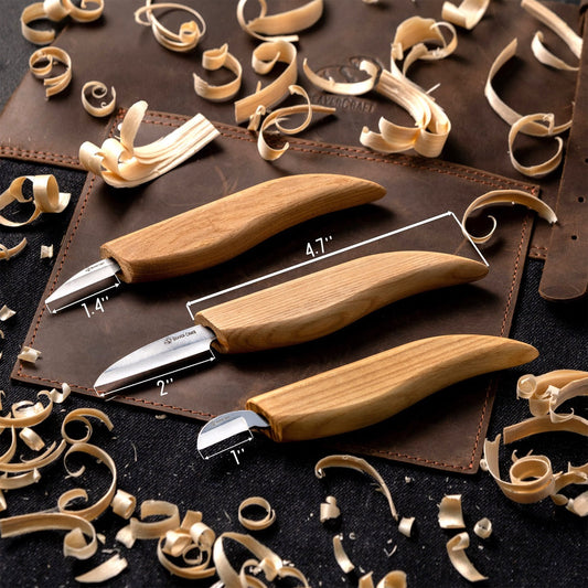 Wood Carving Knife Anatomy 101: Understanding Blade Shapes for Carving (Sloyd, Hook, Detail)