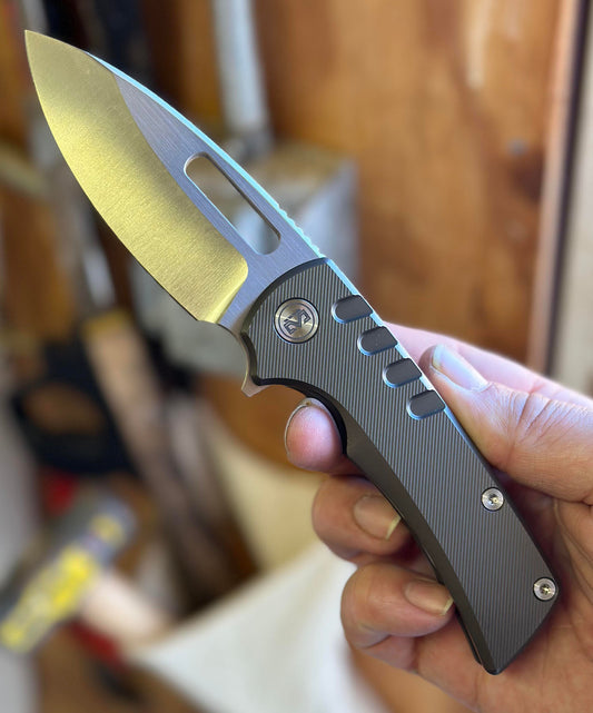 How to Make a Folding Knife Drop Shut