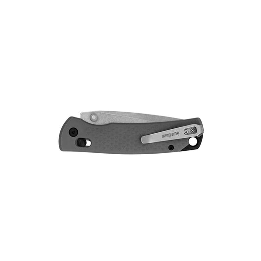 Kershaw Sequence 1426 - 3.32" 8Cr13MoV Stonewashed Blade, Black Glass-Reinforced Nylon Handles