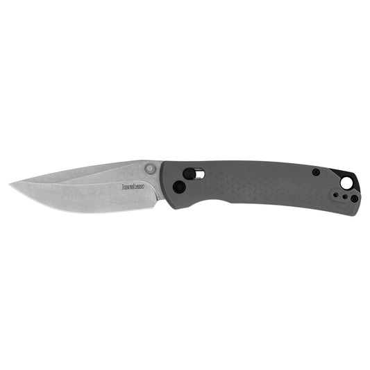 Kershaw Sequence 1426 - 3.32" 8Cr13MoV Stonewashed Blade, Black Glass-Reinforced Nylon Handles