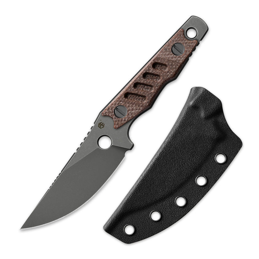 Petrified Fish Bison L PFE18 - 3.03" N690 Fixed Blade